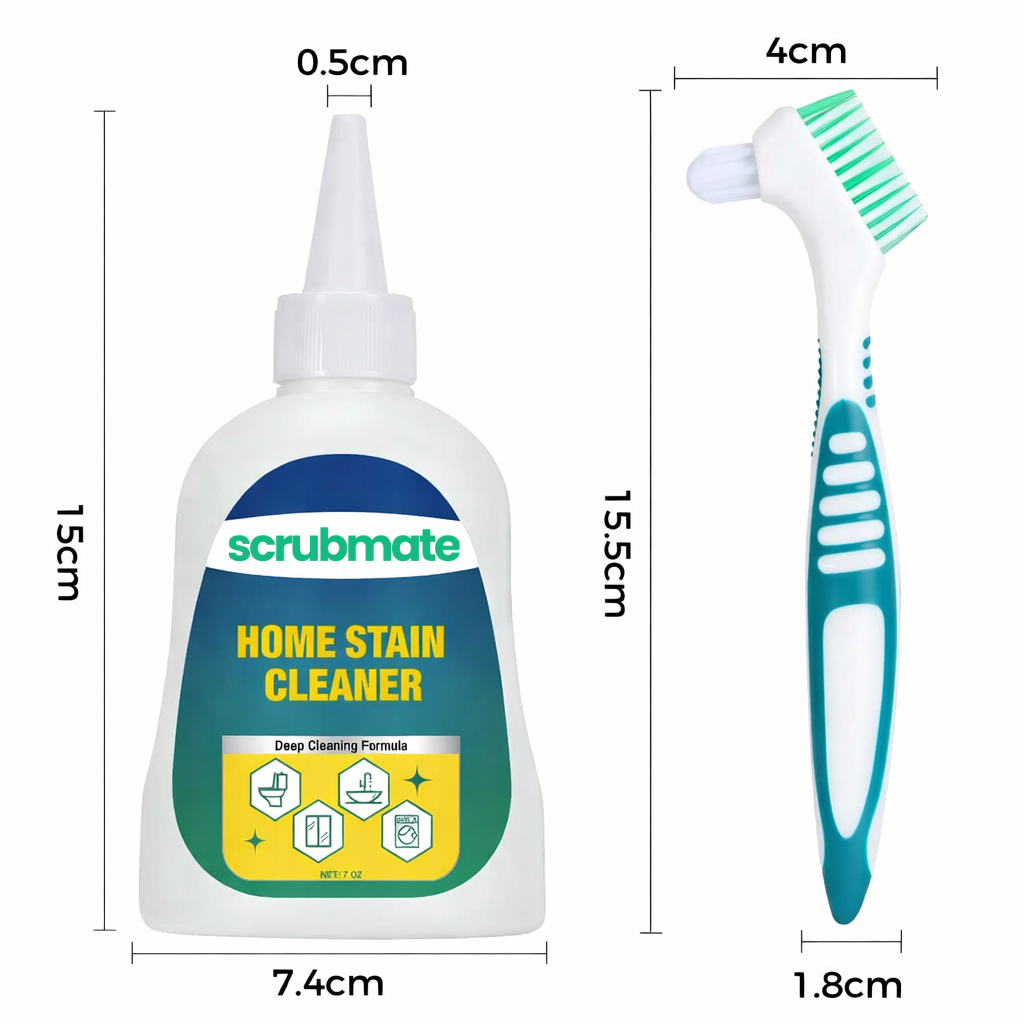 ScrubMate Mold Remover Gel with Scrub Brush - 210g