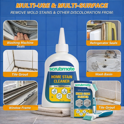 ScrubMate Mold Remover Gel with Scrub Brush - 210g