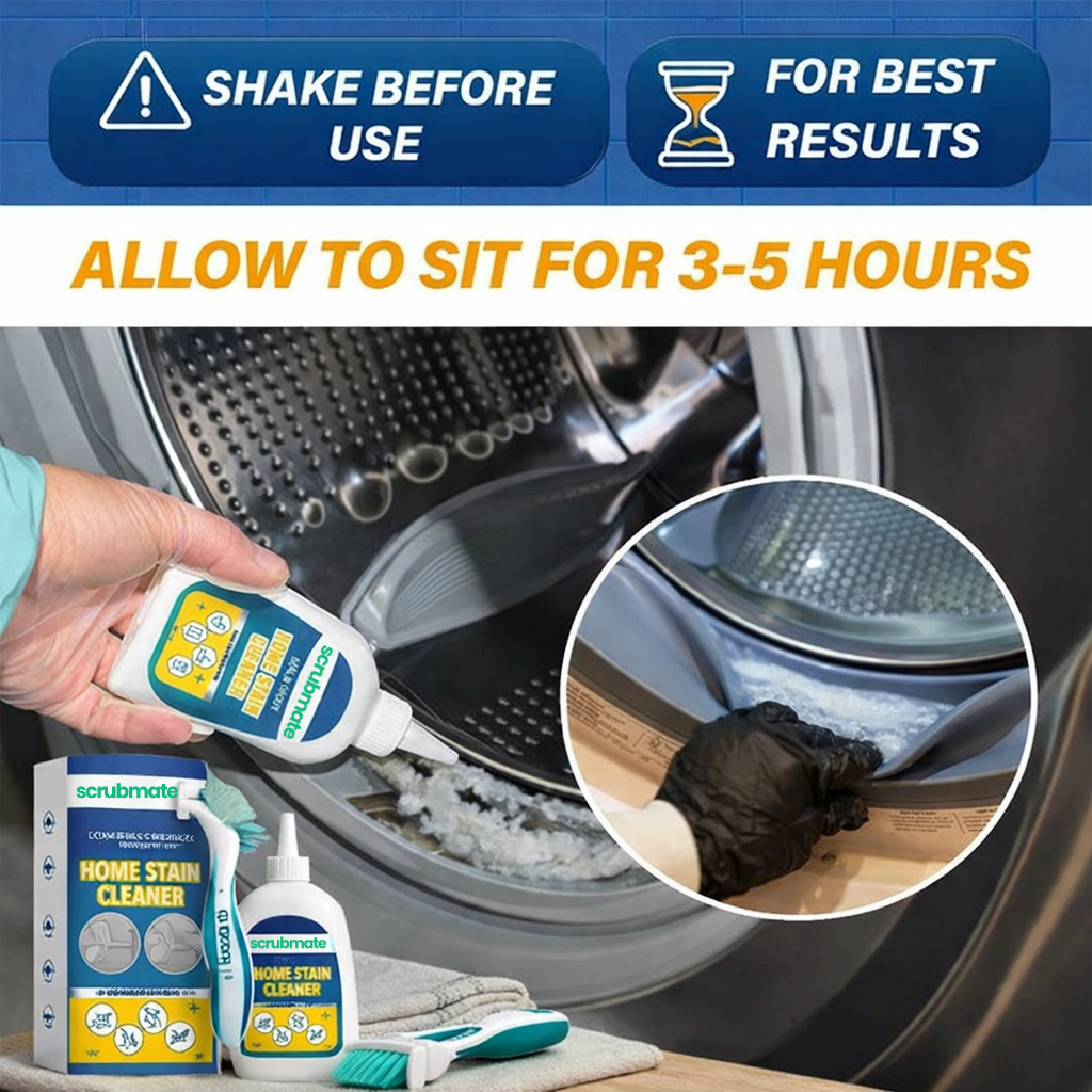 ScrubMate Mold Remover Gel with Scrub Brush - 210g